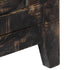 Rustika Rowe -  Highboard Black 90x40x180 cm Solid Mango Wood